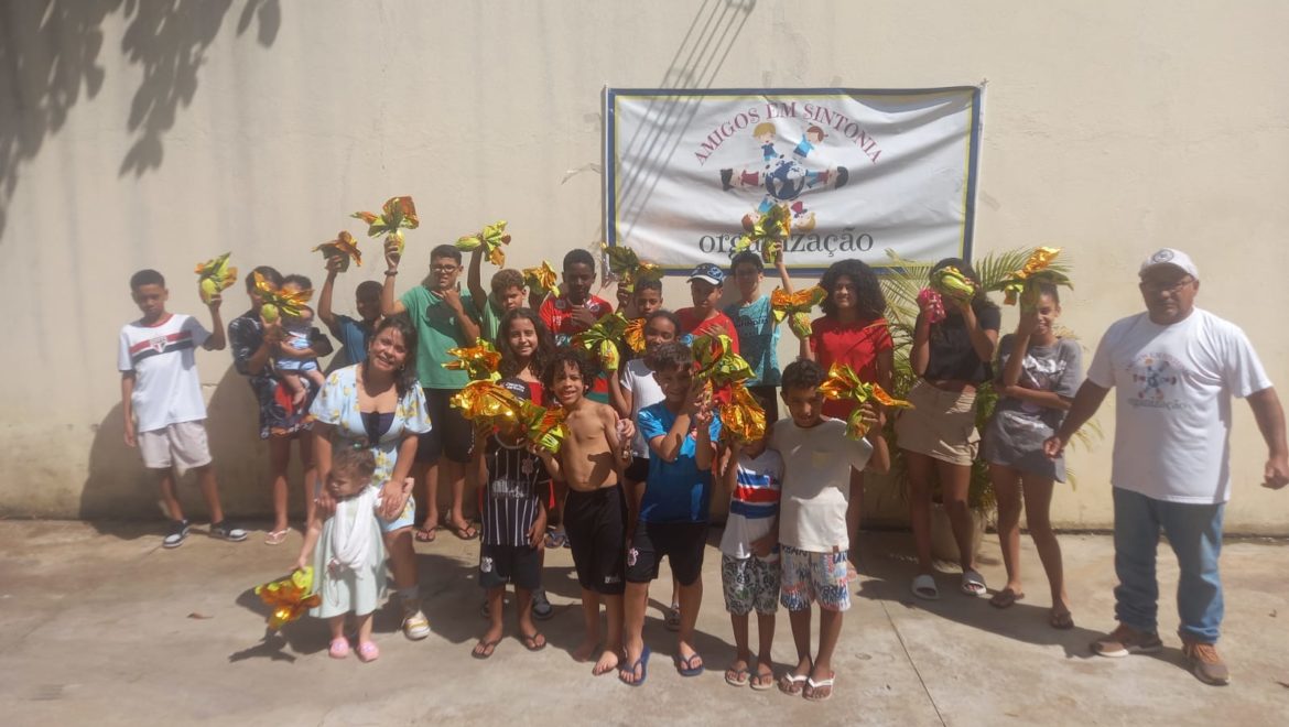 Amor em Forma de Chocolate: Ação de Páscoa Leva Sorrisos às Crianças